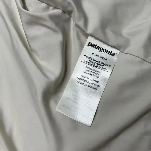 PATAGONIA Los Gatos Fleece Vest Womens Small Gorpcore Winter Sustainable Teddy - Picture 9 of 9